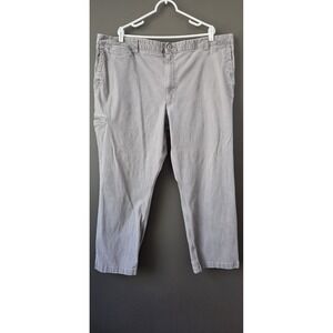 Duluth Trading Co Men's Size 48x32 Gray Flex Ballroom Work Pants Cotton Blend
